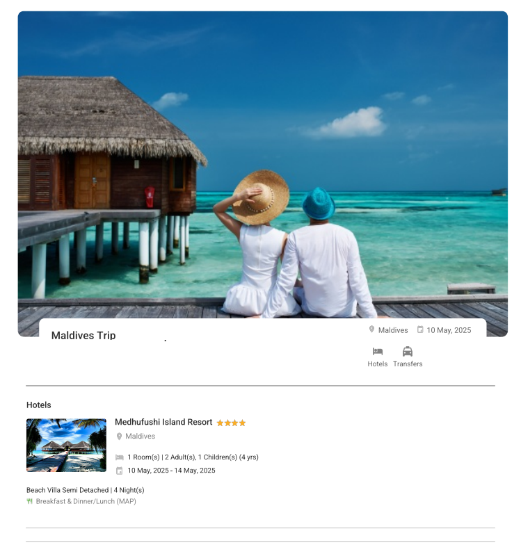 Maldives 4N5D Maldives Holiday Package - RideNow Holidays