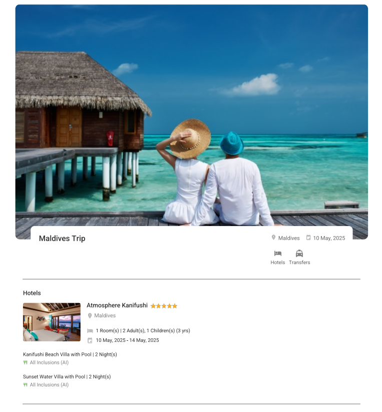 Maldives 4N5D Maldives Holiday Package - RideNow Holidays