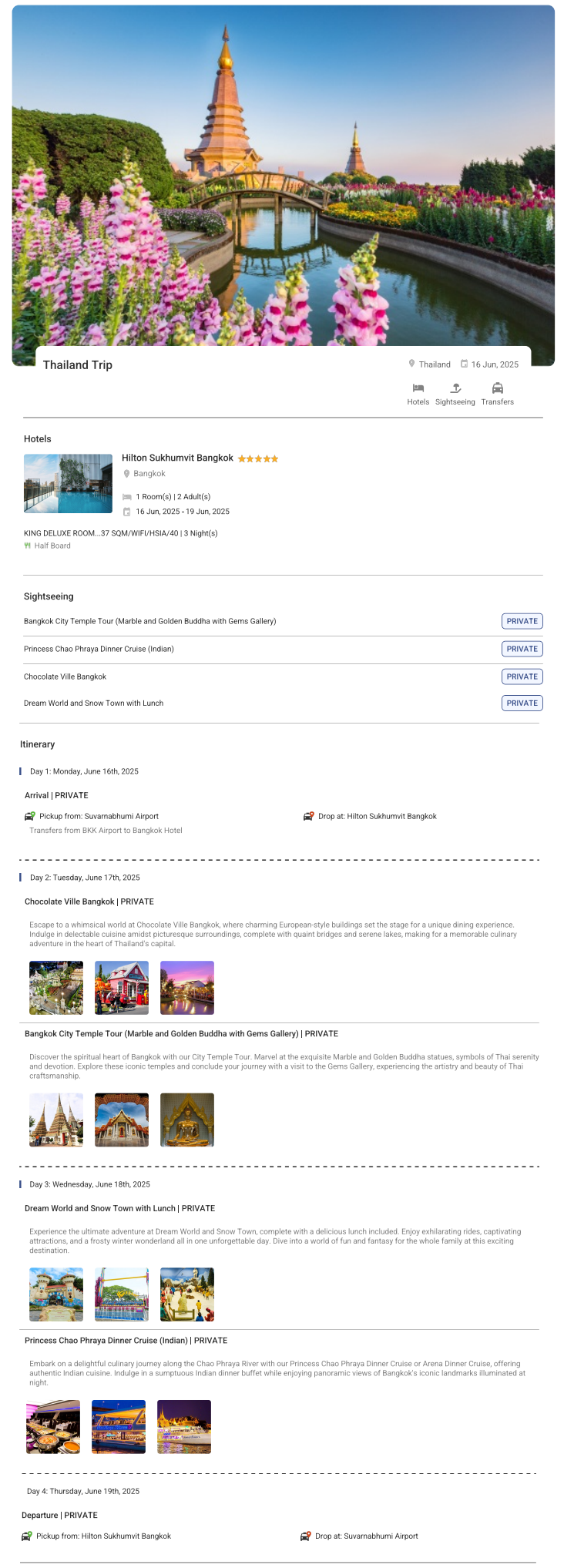Thailand 3N4D2 Adults, 1 Room with Breakfast and Lunch/Dinner, 5 Star Hotel with Transfers Thailand Holiday Package - RideNow Holidays
