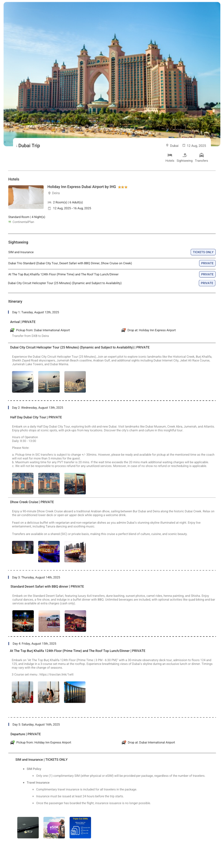Dubai 4N5D6 Adults, 2 Rooms with Breakfast, 3 Star Hotel with Transfers Dubai Holiday Package - RideNow Holidays