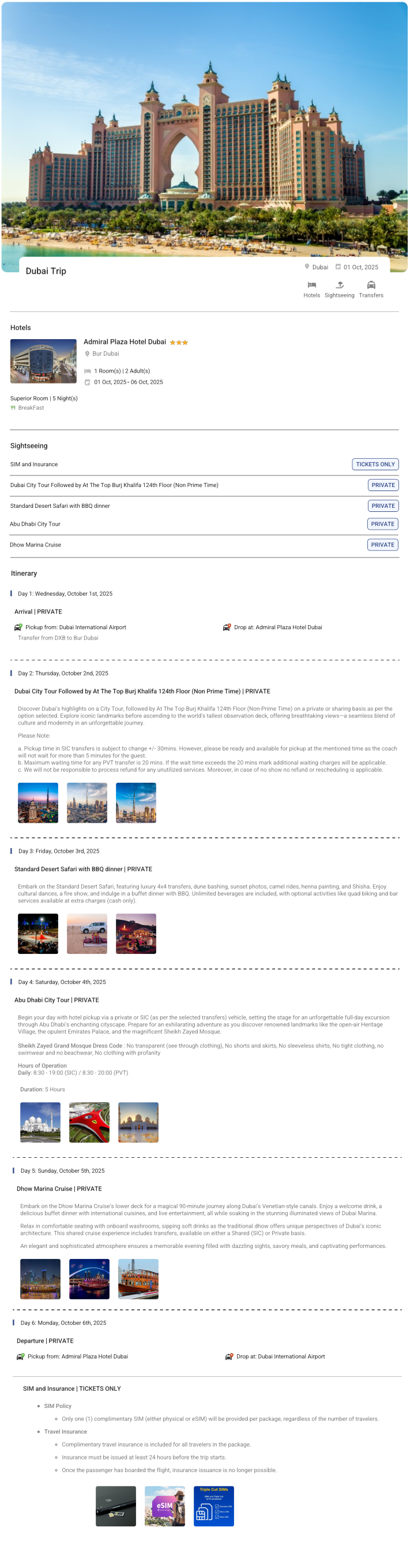 Dubai 5N6D2 Adults, 1 Room with Breakfast, 3 Star Hotel with Transfers Dubai Holiday Package - RideNow Holidays
