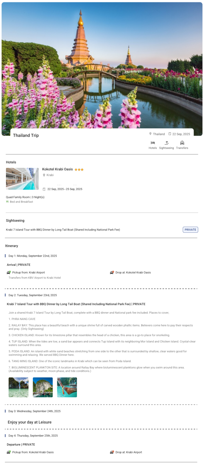 Thailand 3N4D50 Adults, 13 Rooms with Breakfast, 3 Star Hotel with Transfers Thailand Holiday Package - RideNow Holidays