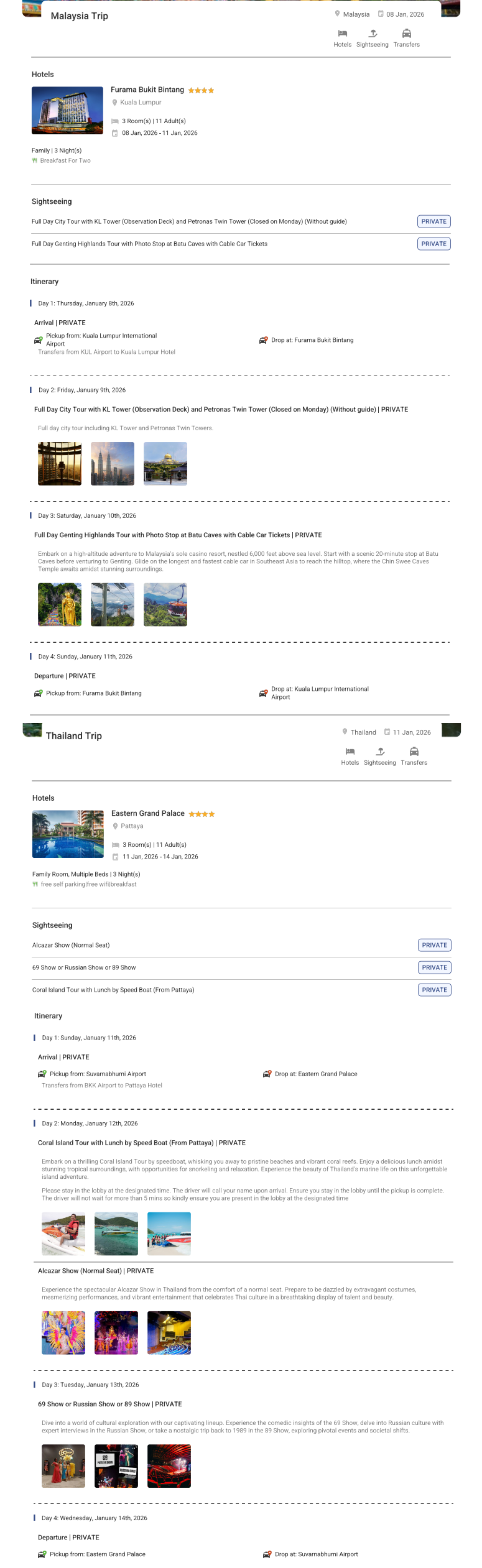 Malaysia 3N4D Thailand Holiday Package - RideNow Holidays