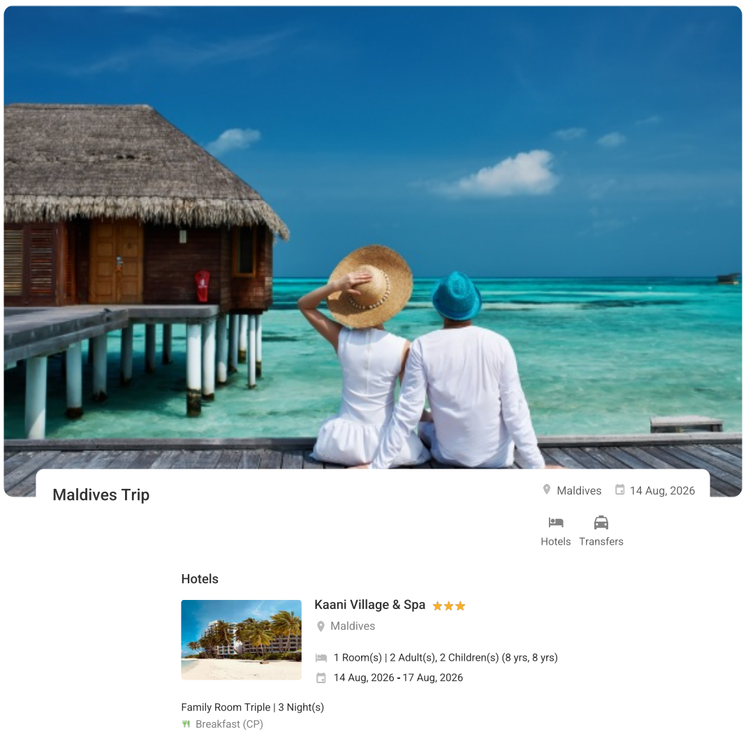 Maldives 3N4D Maldives Holiday Package - RideNow Holidays